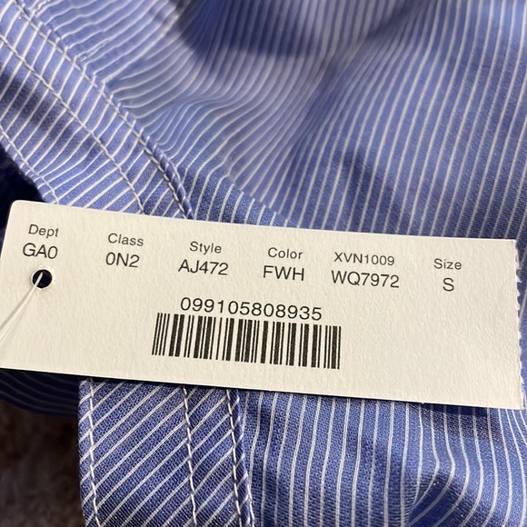 NWT J.Crew Classic popover shirt in Stripe - Picture 6 of 11